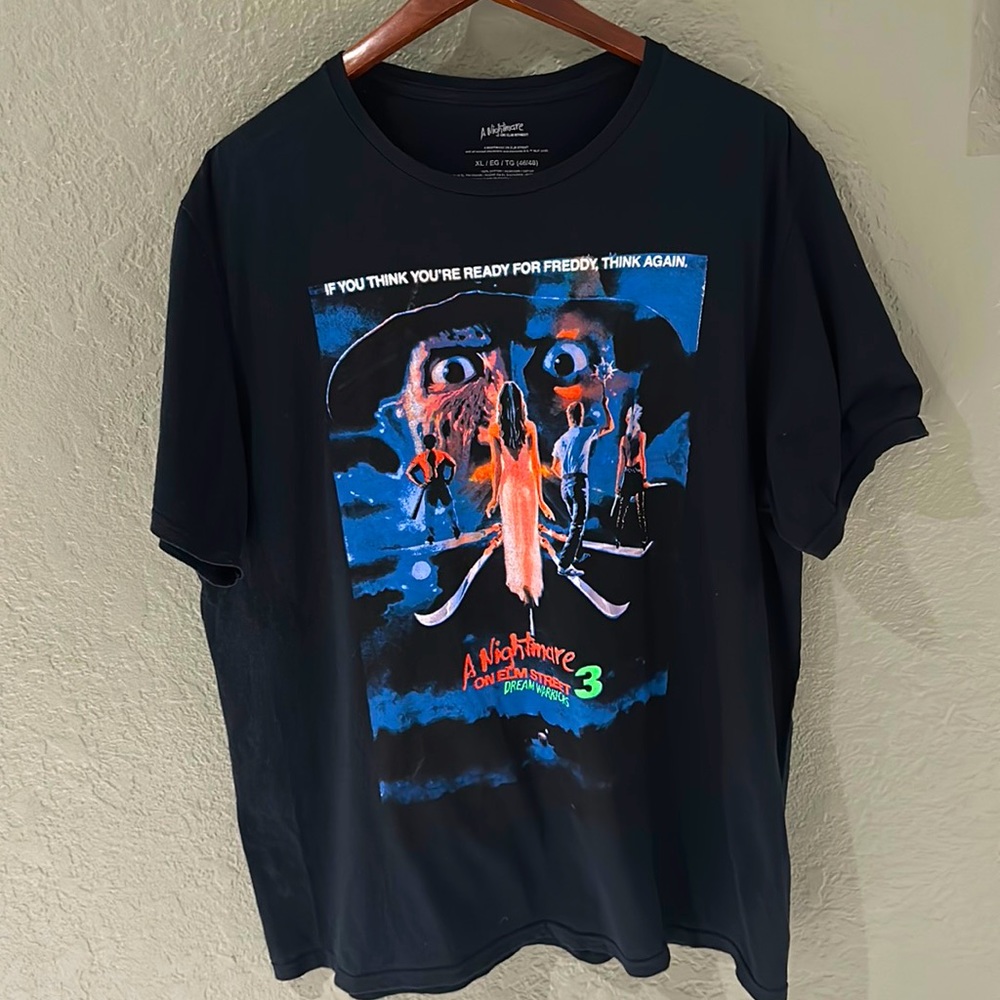 A Nightmare On Elm Street 3 Dream Warriors Movie T-shirt